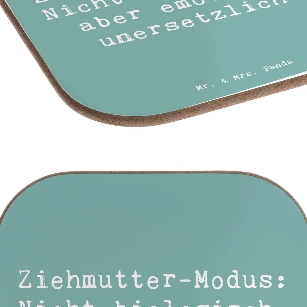 Square coaster Saying Ziehmutter-Modus: Nicht biologisch, aber emotional unersetzlich! Untersetzer, Bierdeckel, Glasuntersetzer, Untersetzer Gläser, Getränkeuntersetzer, Untersetzer aus Holz, Untersetzer für Gläser, Korkuntersetzer, Untersetzer Holz, Holzuntersetzer, Tassen Untersetzer, Untersetzer Design, Familie, Vatertag, Muttertag, Bruder, Schwester, Mama, Papa, Oma, Opa