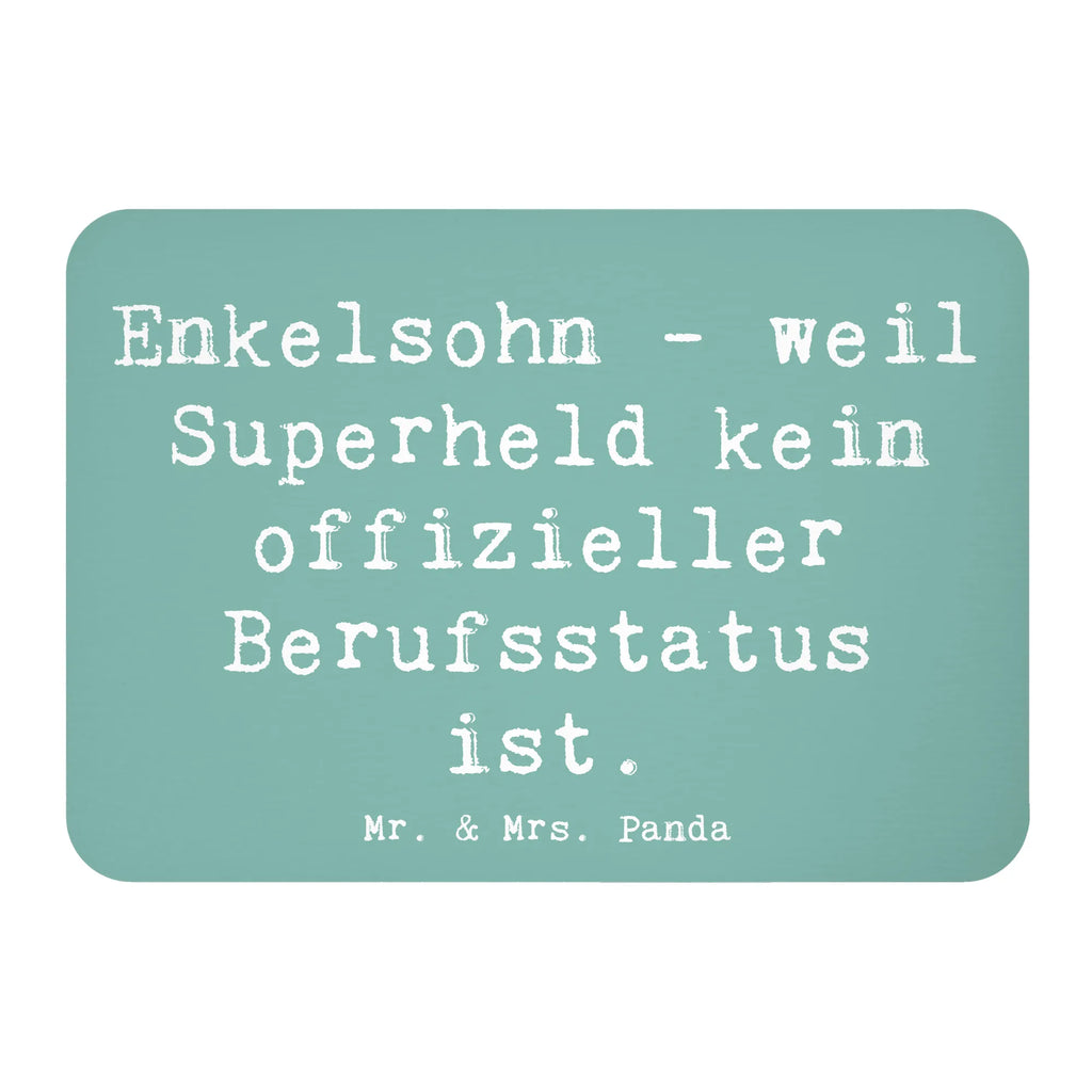 Magnet Saying Enkelsohn - weil Superheld kein offizieller Berufsstatus ist. Kühlschrankmagnet, Pinnwandmagnet, Souvenir Magnet, Motivmagnete, Dekomagnet, Whiteboard Magnet, Notiz Magnet, Kühlschrank Dekoration, Familie, Vatertag, Muttertag, Bruder, Schwester, Mama, Papa, Oma, Opa