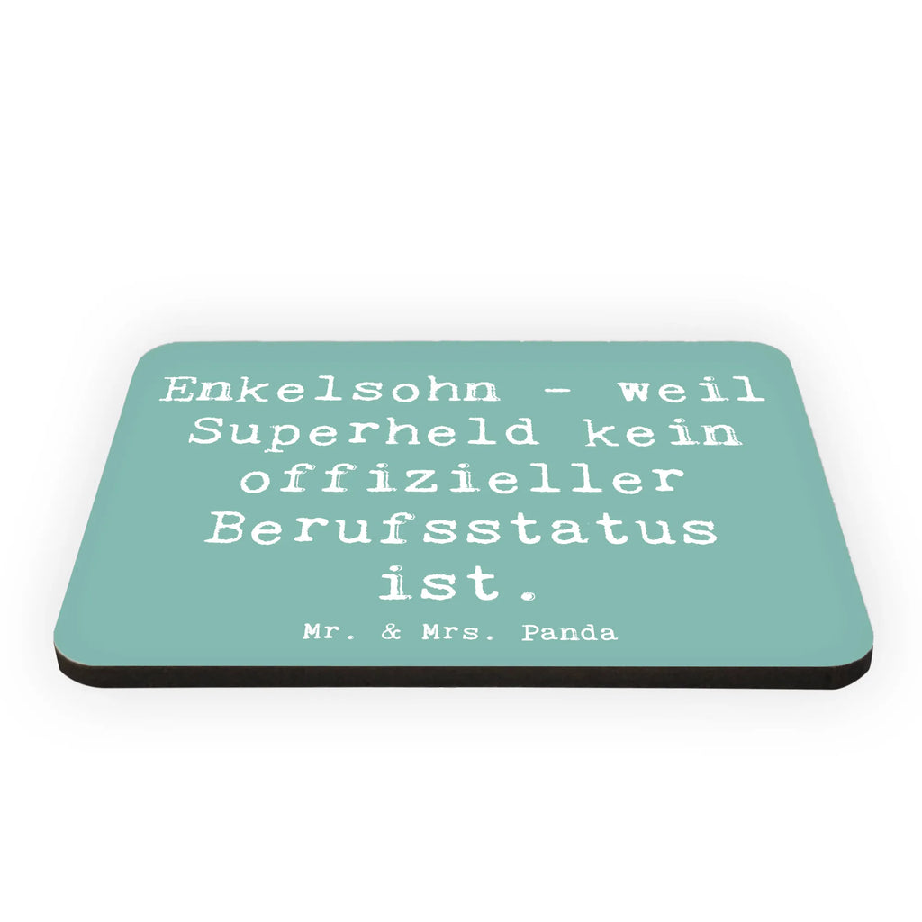 Magnet Saying Enkelsohn - weil Superheld kein offizieller Berufsstatus ist. Kühlschrankmagnet, Pinnwandmagnet, Souvenir Magnet, Motivmagnete, Dekomagnet, Whiteboard Magnet, Notiz Magnet, Kühlschrank Dekoration, Familie, Vatertag, Muttertag, Bruder, Schwester, Mama, Papa, Oma, Opa