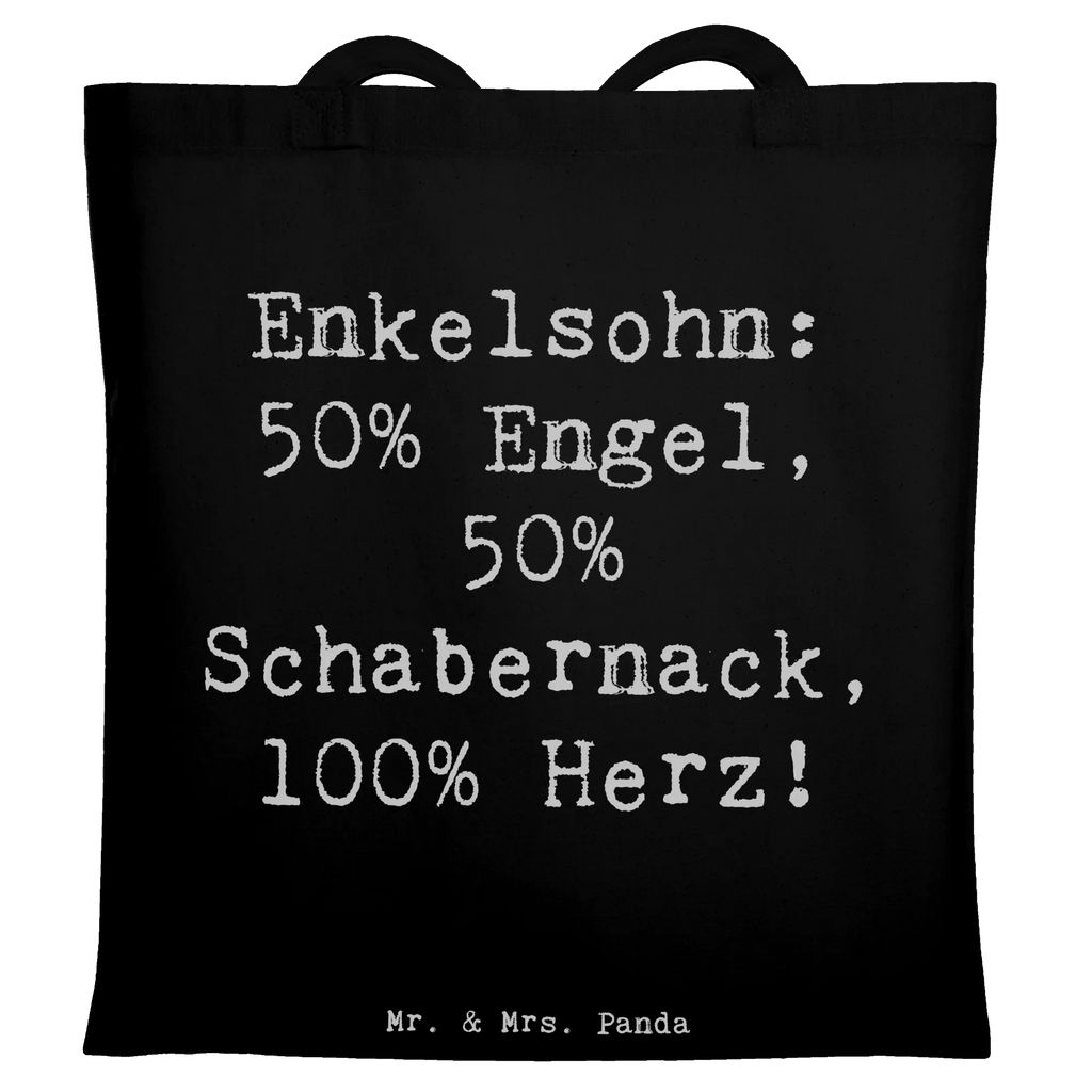 Tragetasche Spruch Enkelsohn Herz Stoffbeutel, Badetasche, Shopper, Jutetasche, Tragetasche, Jutebeutel, Schultertasche, Stofftasche, Beuteltasche, Strandtasche, Laptoptasche, Einkaufstasche, Einkaufstüte, Umhängetasche, Tasche, Beutel, Familie, Vatertag, Muttertag, Bruder, Schwester, Mama, Papa, Oma, Opa
