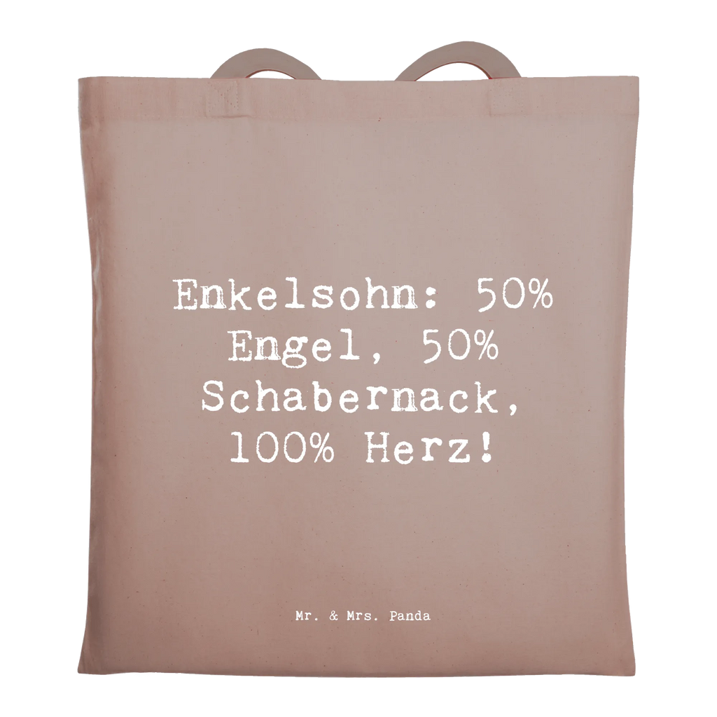 Tragetasche Spruch Enkelsohn Herz Stoffbeutel, Badetasche, Shopper, Jutetasche, Tragetasche, Jutebeutel, Schultertasche, Stofftasche, Beuteltasche, Strandtasche, Laptoptasche, Einkaufstasche, Einkaufstüte, Umhängetasche, Tasche, Beutel, Familie, Vatertag, Muttertag, Bruder, Schwester, Mama, Papa, Oma, Opa