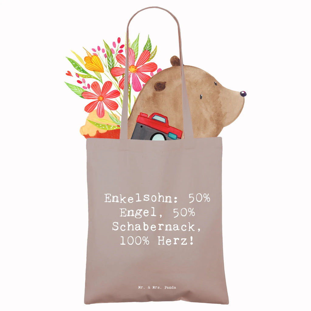 Tragetasche Spruch Enkelsohn Herz Stoffbeutel, Badetasche, Shopper, Jutetasche, Tragetasche, Jutebeutel, Schultertasche, Stofftasche, Beuteltasche, Strandtasche, Laptoptasche, Einkaufstasche, Einkaufstüte, Umhängetasche, Tasche, Beutel, Familie, Vatertag, Muttertag, Bruder, Schwester, Mama, Papa, Oma, Opa