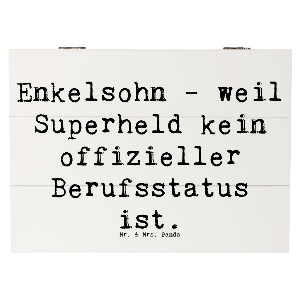Holzkiste Spruch Enkelsohn Held Erinnerungsbox, Dekokiste, Schatzkiste, Schatulle, Geschenkbox, Geschenkdose, Kiste, Truhe, Aufbewahrungsbox, Erinnerungskiste, Holzkiste, XXL, Familie, Vatertag, Muttertag, Bruder, Schwester, Mama, Papa, Oma, Opa