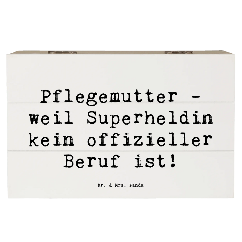 Holzkiste Spruch Pflegemutter Superheldin Schatzkiste, Kiste, Truhe, Holzkiste, Erinnerungsbox, Schatulle, Geschenkbox, XXL, Geschenkdose, Dekokiste, Erinnerungskiste, Aufbewahrungsbox, Familie, Vatertag, Muttertag, Bruder, Schwester, Mama, Papa, Oma, Opa