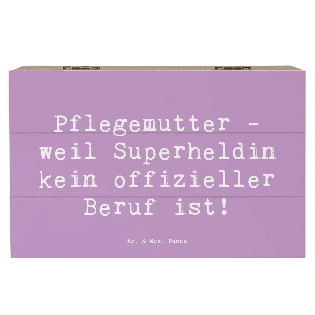 Holzkiste Spruch Pflegemutter Superheldin Schatzkiste, Kiste, Truhe, Holzkiste, Erinnerungsbox, Schatulle, Geschenkbox, XXL, Geschenkdose, Dekokiste, Erinnerungskiste, Aufbewahrungsbox, Familie, Vatertag, Muttertag, Bruder, Schwester, Mama, Papa, Oma, Opa