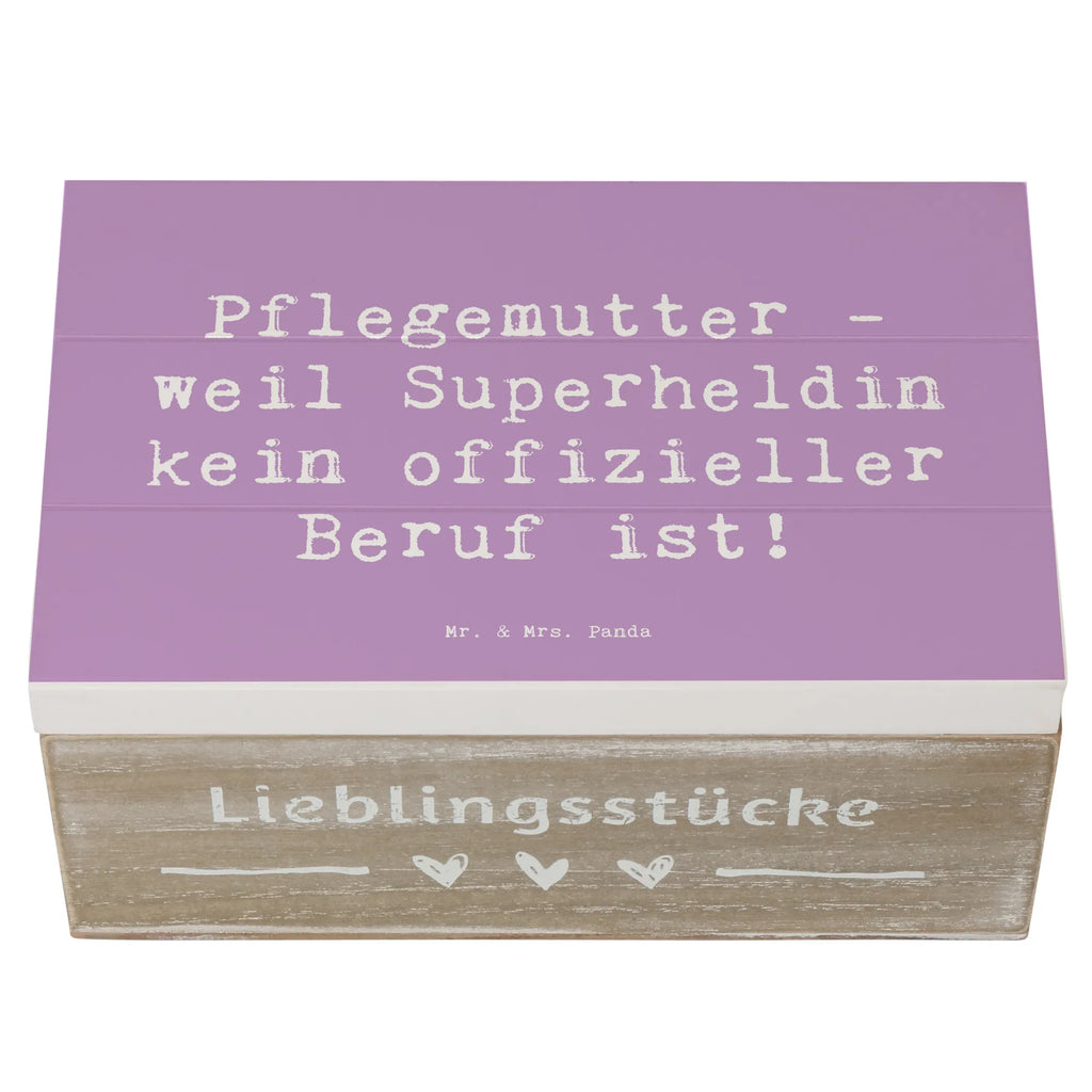 Holzkiste Spruch Pflegemutter Superheldin Schatzkiste, Kiste, Truhe, Holzkiste, Erinnerungsbox, Schatulle, Geschenkbox, XXL, Geschenkdose, Dekokiste, Erinnerungskiste, Aufbewahrungsbox, Familie, Vatertag, Muttertag, Bruder, Schwester, Mama, Papa, Oma, Opa
