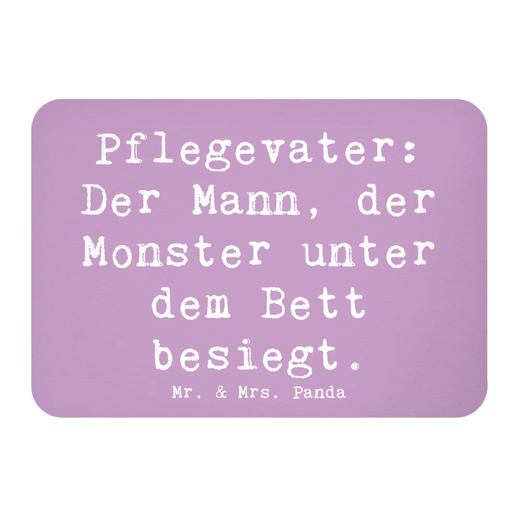 Magnet Saying Pflegevater: Der Mann, der Monster unter dem Bett besiegt. Kühlschrankmagnet, Pinnwandmagnet, Souvenir Magnet, Motivmagnete, Dekomagnet, Whiteboard Magnet, Notiz Magnet, Kühlschrank Dekoration, Familie, Vatertag, Muttertag, Bruder, Schwester, Mama, Papa, Oma, Opa