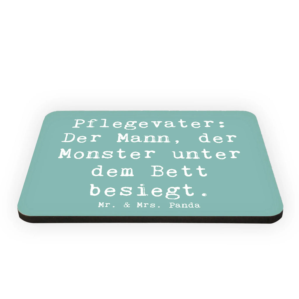 Magnet Saying Pflegevater: Der Mann, der Monster unter dem Bett besiegt. Kühlschrankmagnet, Pinnwandmagnet, Souvenir Magnet, Motivmagnete, Dekomagnet, Whiteboard Magnet, Notiz Magnet, Kühlschrank Dekoration, Familie, Vatertag, Muttertag, Bruder, Schwester, Mama, Papa, Oma, Opa