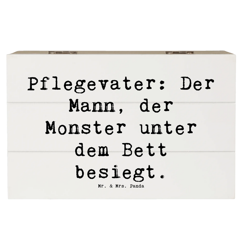 Holzkiste Spruch Pflegevater Held XXL, Truhe, Erinnerungsbox, Geschenkdose, Erinnerungskiste, Kiste, Holzkiste, Schatulle, Schatzkiste, Geschenkbox, Aufbewahrungsbox, Dekokiste, Familie, Vatertag, Muttertag, Bruder, Schwester, Mama, Papa, Oma, Opa