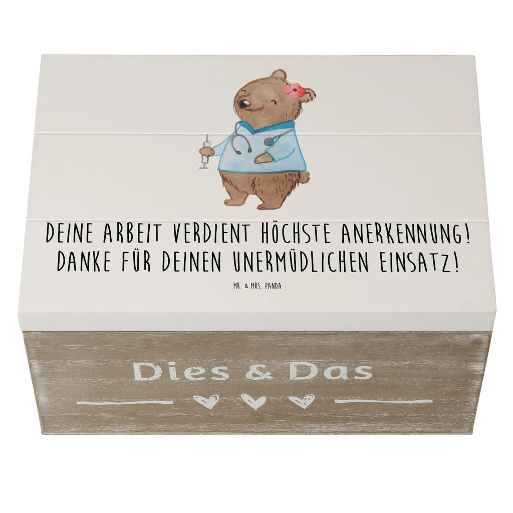 Holzkiste Danke Pflegekraft Erinnerungsbox, Dekokiste, Erinnerungskiste, Aufbewahrungsbox, Holzkiste, Schatulle, Geschenkdose, Geschenkbox, Schatzkiste, XXL, Kiste, Truhe