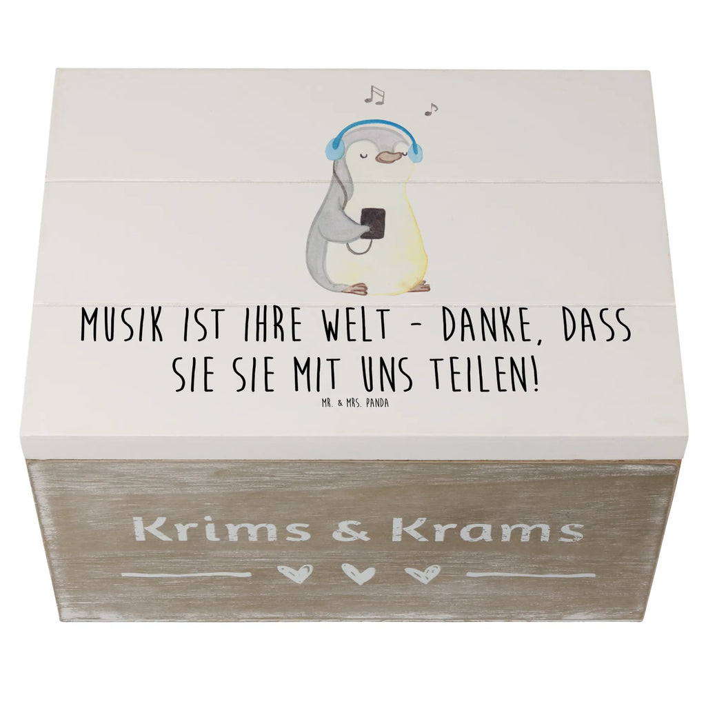 Holzkiste Musiklehrer Danke Dekokiste, Schatzkiste, Schatulle, Erinnerungskiste, Geschenkbox, Geschenkdose, Kiste, Aufbewahrungsbox, Truhe, XXL, Holzkiste, Erinnerungsbox
