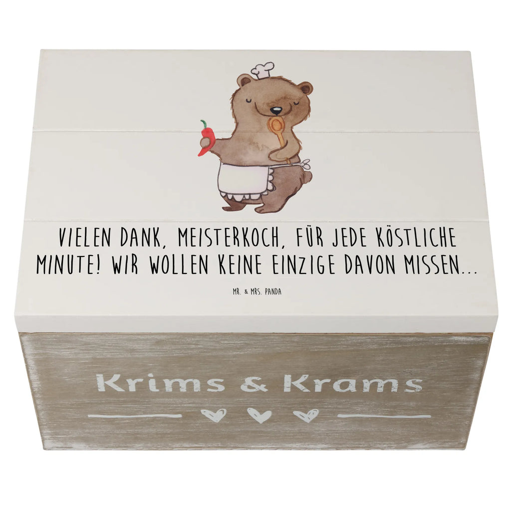 Holzkiste Danke Koch Schatzkiste, Kiste, Erinnerungsbox, Schatulle, Holzkiste, Geschenkbox, Aufbewahrungsbox, Truhe, XXL, Erinnerungskiste, Geschenkdose, Dekokiste