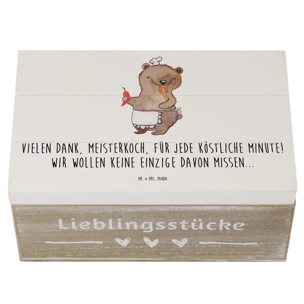 Holzkiste Danke Koch Schatzkiste, Kiste, Erinnerungsbox, Schatulle, Holzkiste, Geschenkbox, Aufbewahrungsbox, Truhe, XXL, Erinnerungskiste, Geschenkdose, Dekokiste