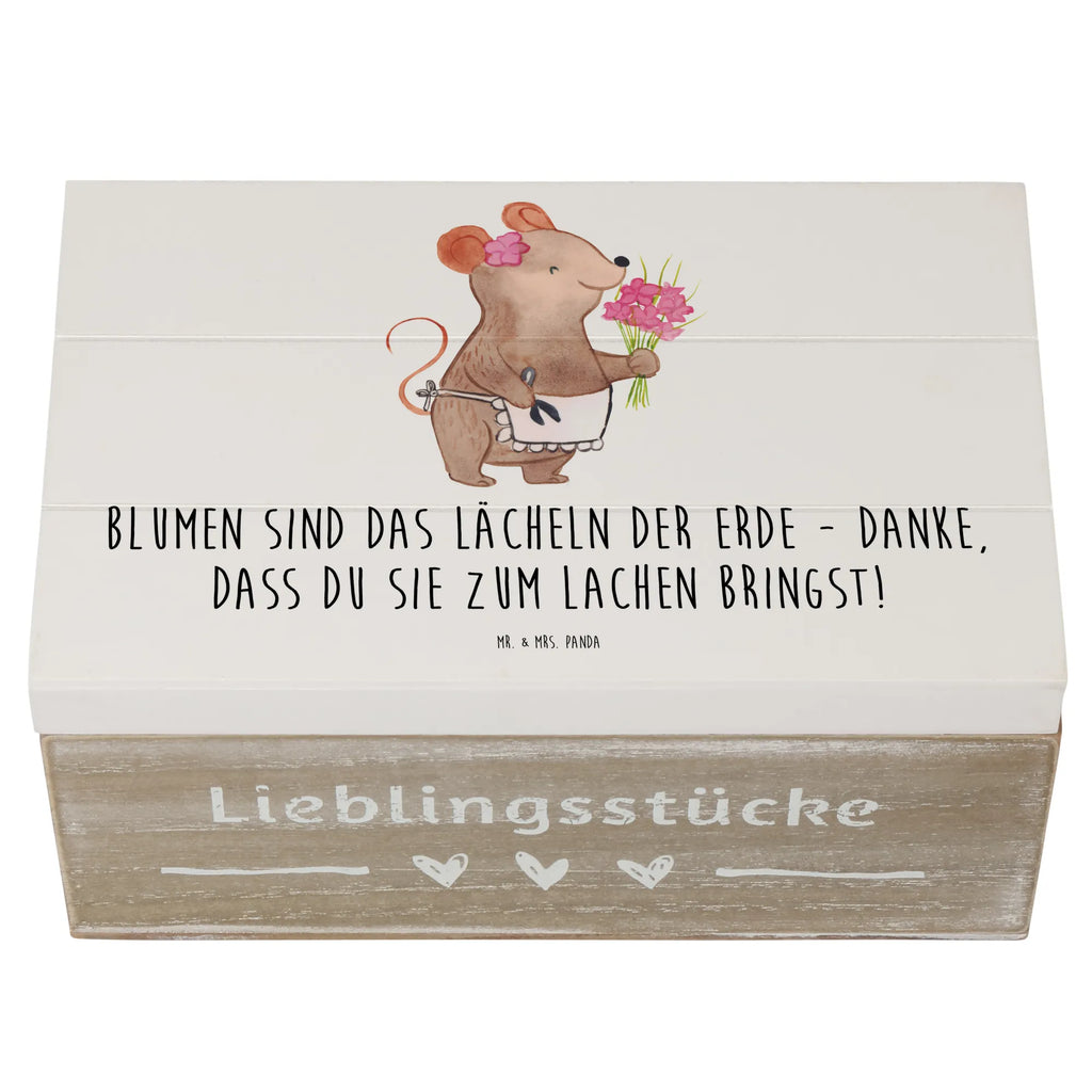 Holzkiste Florist Erde Lächeln Aufbewahrungsbox, Truhe, Erinnerungsbox, Kiste, Erinnerungskiste, Geschenkdose, Dekokiste, Schatzkiste, Geschenkbox, Schatulle, Holzkiste, XXL
