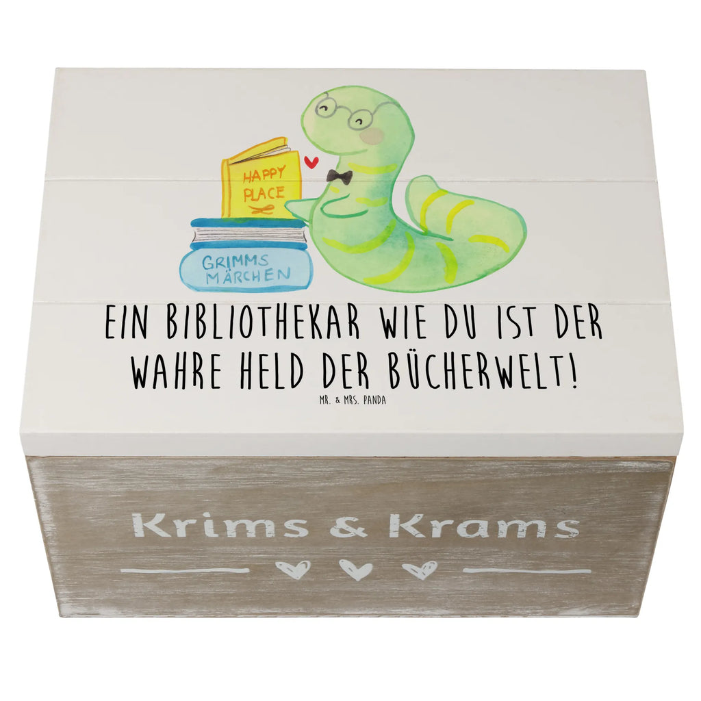 Wooden chest Ein Bibliothekar wie du ist der wahre Held der Bücherwelt! Schatulle, XXL, Kiste, Erinnerungskiste, Aufbewahrungsbox, Truhe, Geschenkbox, Holzkiste, Schatzkiste, Geschenkdose, Dekokiste, Erinnerungsbox