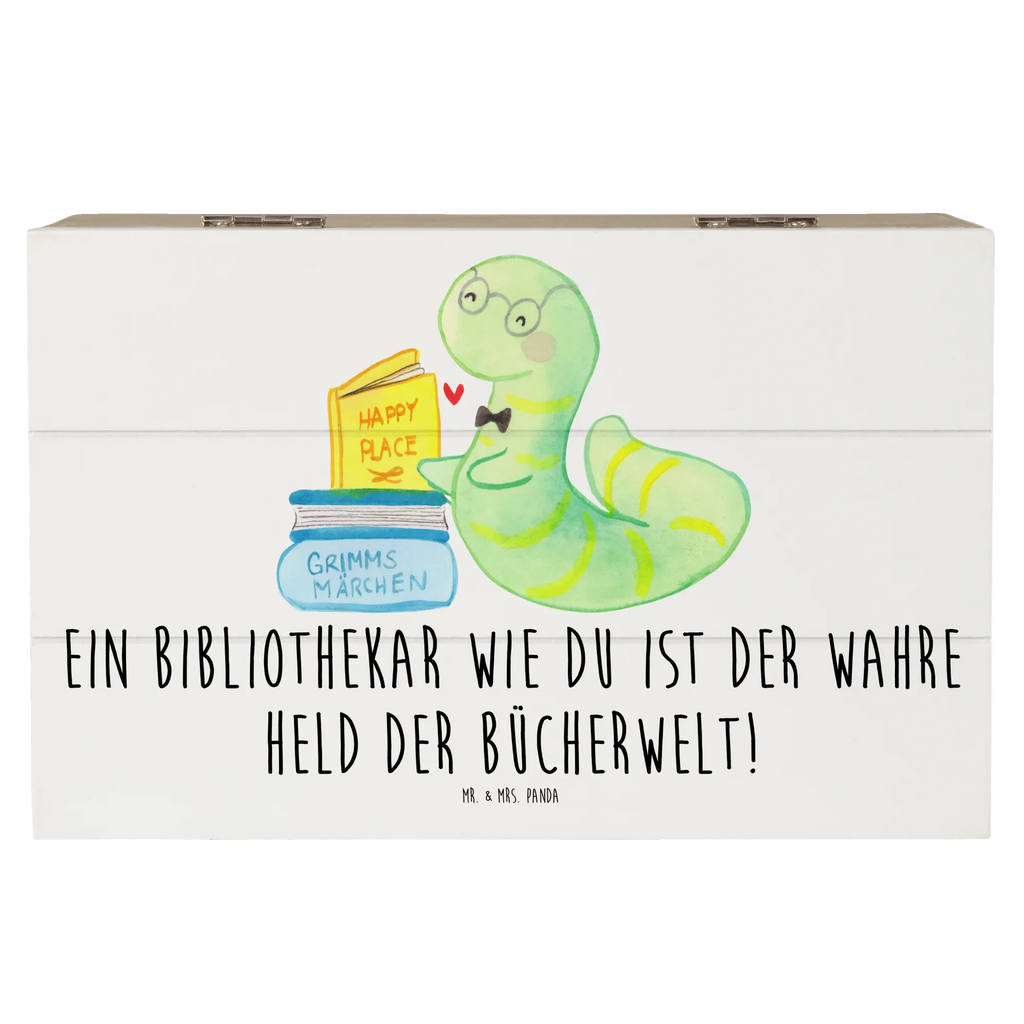 Wooden chest Ein Bibliothekar wie du ist der wahre Held der Bücherwelt! Schatulle, XXL, Kiste, Erinnerungskiste, Aufbewahrungsbox, Truhe, Geschenkbox, Holzkiste, Schatzkiste, Geschenkdose, Dekokiste, Erinnerungsbox