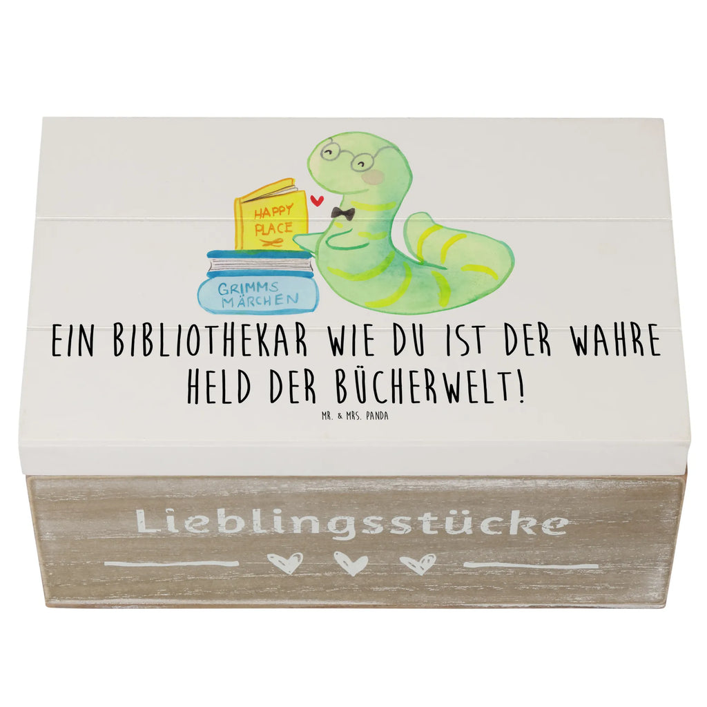 Wooden chest Ein Bibliothekar wie du ist der wahre Held der Bücherwelt! Schatulle, XXL, Kiste, Erinnerungskiste, Aufbewahrungsbox, Truhe, Geschenkbox, Holzkiste, Schatzkiste, Geschenkdose, Dekokiste, Erinnerungsbox