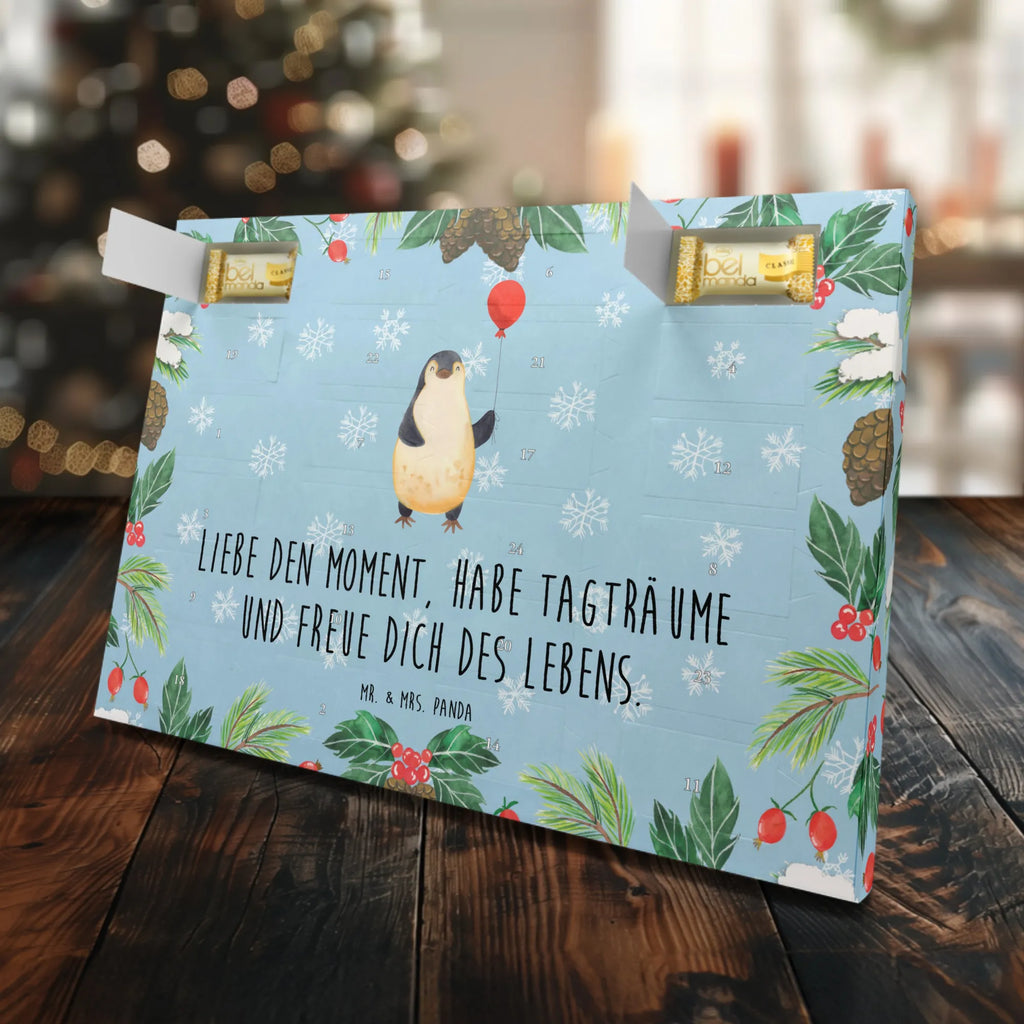 Marzipan Adventskalender Pinguin Luftballon Marzipan Adventskalender, Pinguin, Tagträume, neues Leben, Luftballon, Pinguine, Geschenk Freundin, Glück, Geschenkidee, Liebe, Lebenslust, beste Freundin, Motivation, Neustart