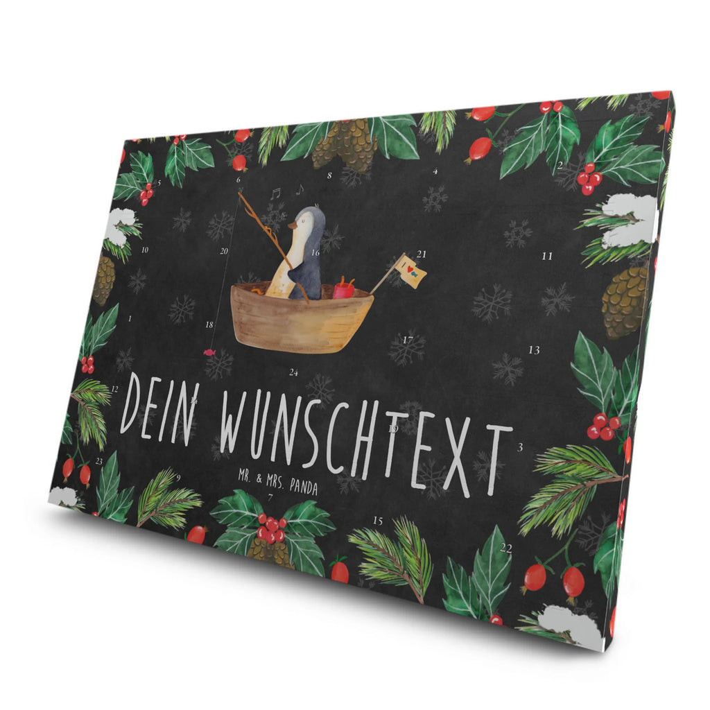 Personalisierter Tee Adventskalender Pinguin Angelboot Personalisierter Tee Adventskalender, Pinguin, Leben, Genießen, Geschenkidee Liebeskummer, Motivation, Neuanfang, Angelboot, Pinguine, Angeln, Trennung, Lebenslust, Boot, Scheidung, Neustart