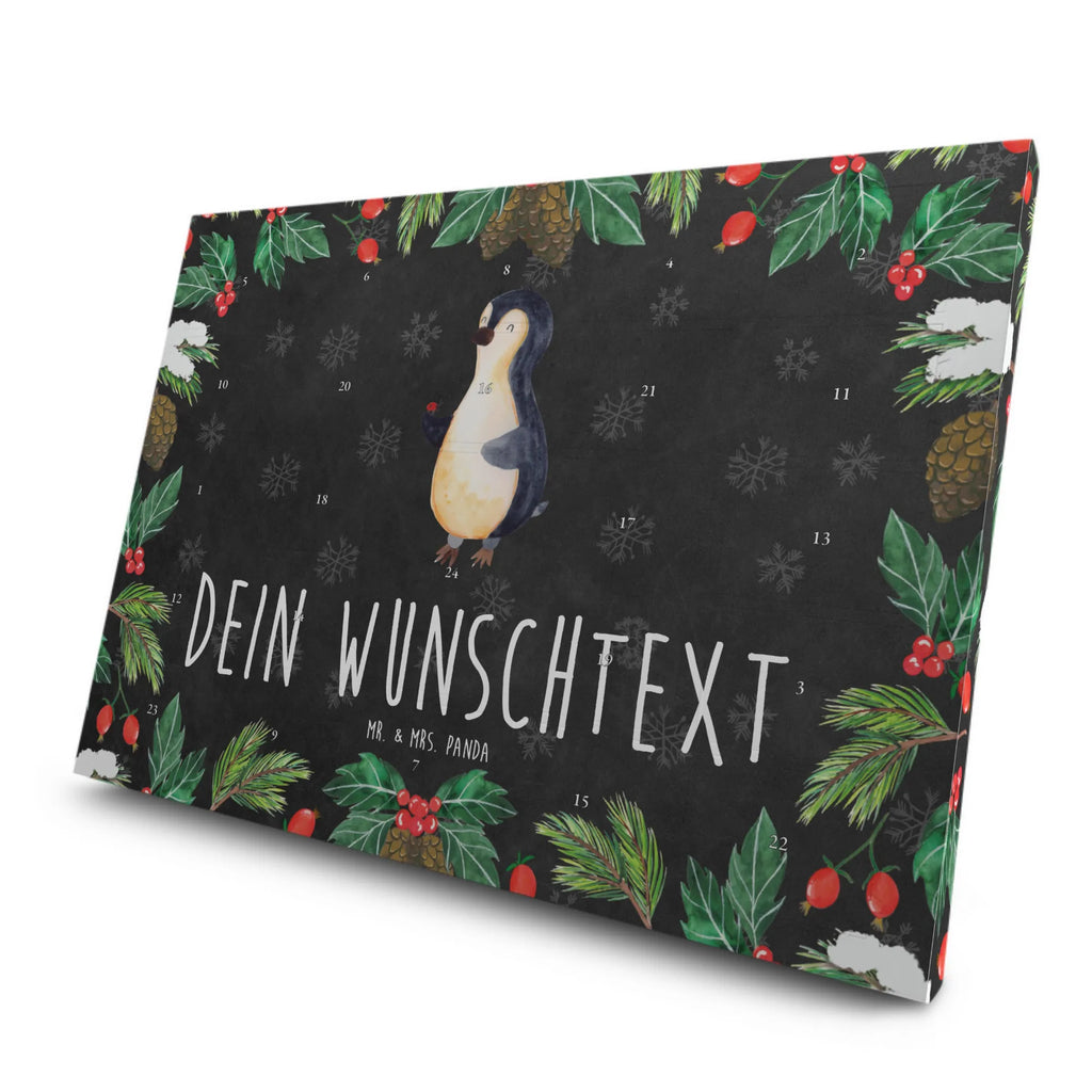Personalisierter Tee Adventskalender Pinguin Marienkäfer Personalisierter Tee Adventskalender, Pinguin, Freude, Wunder, Marienkäfer, Lebensfreude, Liebe, Glück, Pinguine