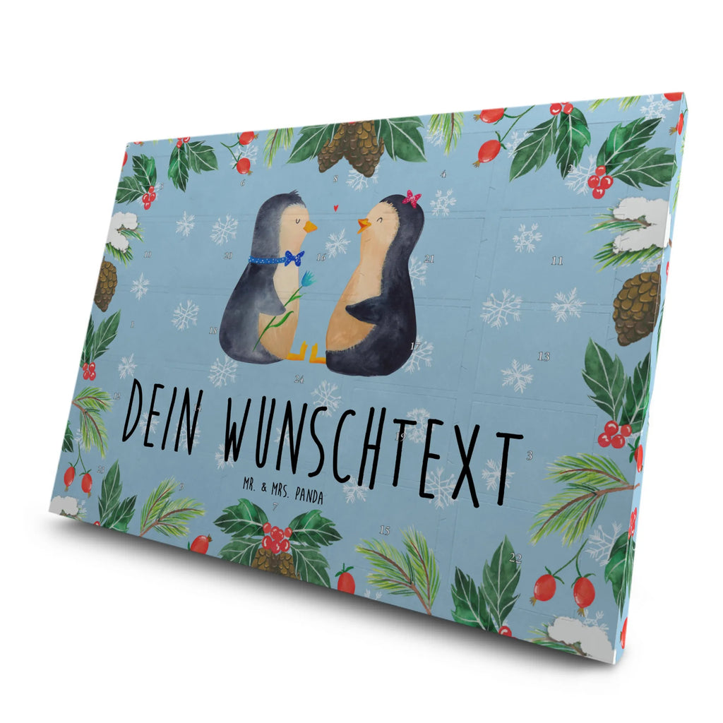 Personalisierter Tee Adventskalender Pinguin Pärchen Personalisierter Tee Adventskalender, Pinguin, Traumpaar, Hochzeit, Große Liebe, Liebesbeweis, Pinguine, Liebe, Liebespaar, Hochzeitsgeschenk, Liebesgeschenk, Verlobung, Hochzeitstag, Jahrestag