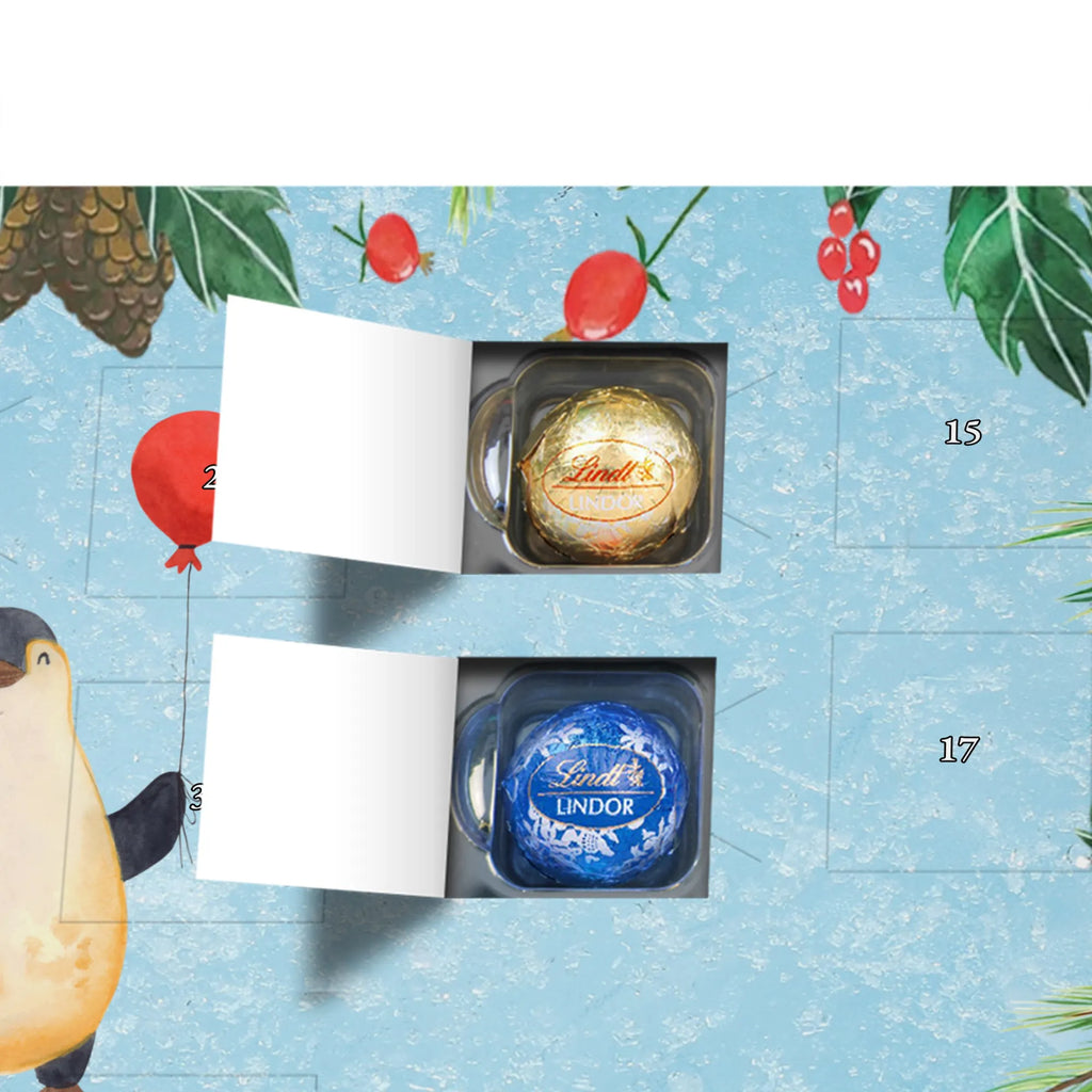 Chocolate advent calendar Penguin balloon North Pole, Penguins, best friend, gift idea, new life, gift girlfriend, penguins, balloon, love of life, new start