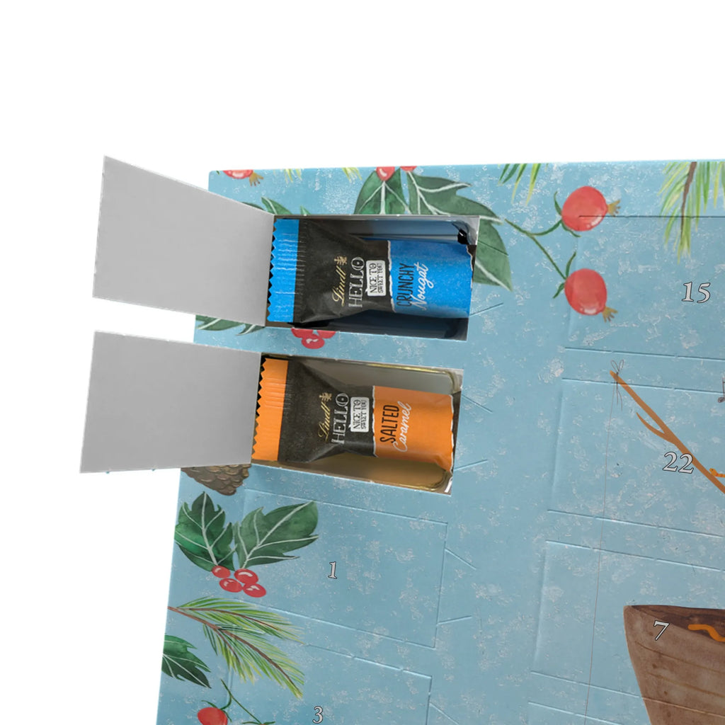 Chocolate advent calendar Penguin fishing boat North Pole, Penguins, divorce, love of life, separation, boat, enjoy, fishing boat, penguins, new beginning, fishing, gift idea heartache, new start