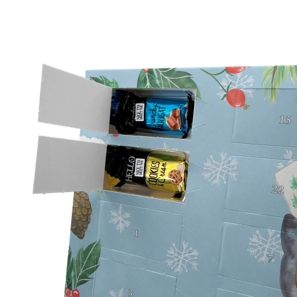 Adventskalender mit Namen Pinguin & Maus Wanderer Personalisierter Adventskalender, Adventskalender mit Namen, Pinguin, Pinguine, Wandern, Abenteuer, Wanderlust, Abenteurer, Ausflug, Roadtrip