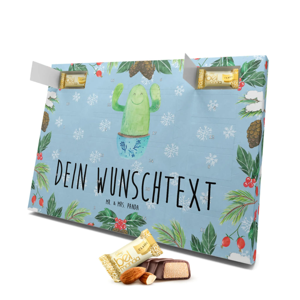 Personalisierter Marzipan Adventskalender Kaktus Happy Personalisierter Marzipan Adventskalender, Kaktus, Kakteen, Kollege, Motivation, lustig, Büro, Familie, Freundin, Büroalltag, Spruch, Mutter, Kindersicherung, Neustart, Kollegin, Ausbildung