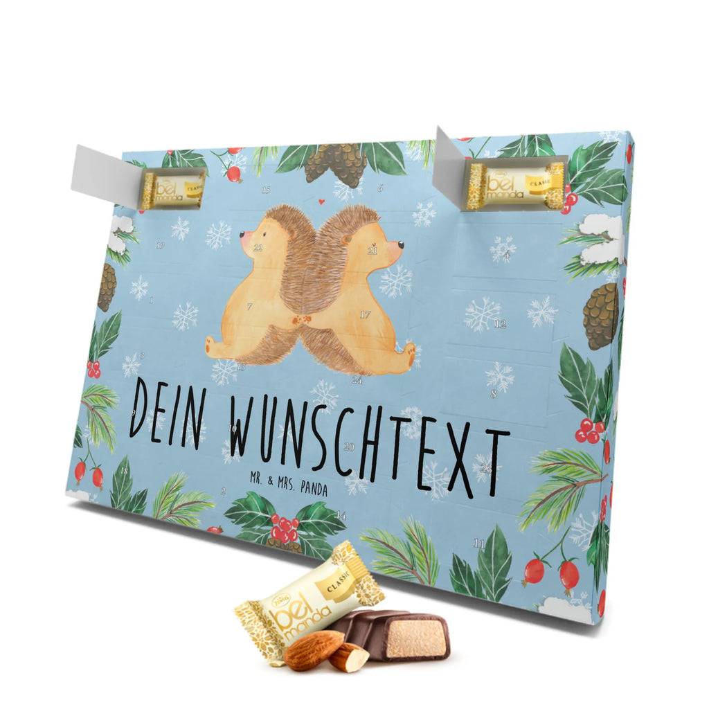 Personalisierter Marzipan Adventskalender Igel händchenhaltend Personalisierter Marzipan Adventskalender, Liebe, Partner, Freund, Freundin, Ehemann, Ehefrau, Heiraten, Verlobung, Heiratsantrag, Liebesgeschenk, Jahrestag, Hocheitstag, Lieblingsmensch, Hand in Hand, Gemeinsamkeit, Geschenk für zwei, Liebesbeweis, große Liebe, Liebesbotschaft, Igel, Hochzeit, Igelliebe, Love