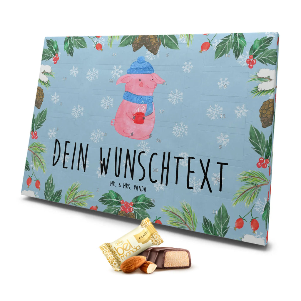 Personalisierter Marzipan Adventskalender Schwein Glühwein Personalisierter Marzipan Adventskalender, Winter, Weihnachten, Weihnachtsdeko, Nikolaus, Advent, Heiligabend, Wintermotiv, Glühwein, Weihnachtsmarkt, Punsch, Glühschwein