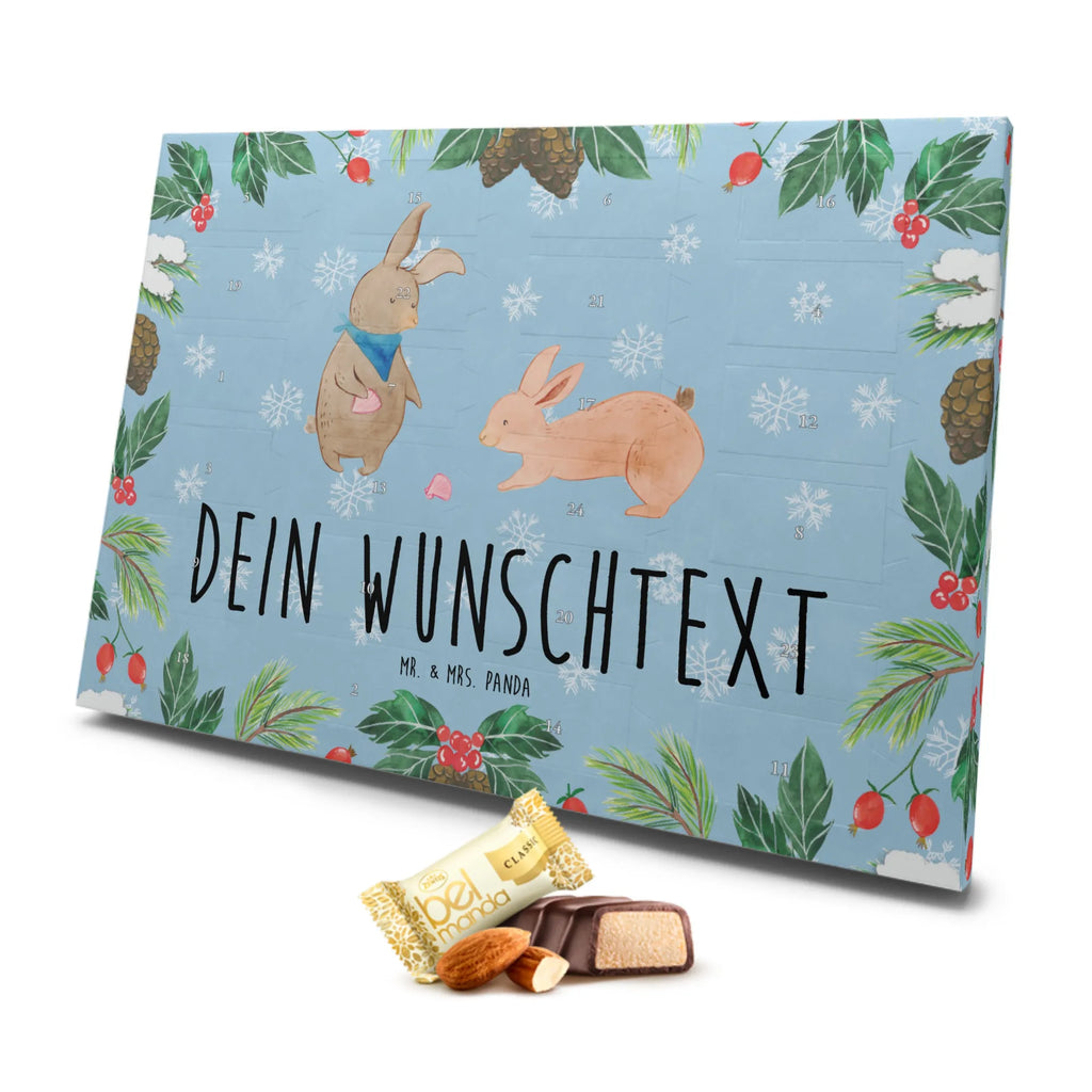 Personalisierter Marzipan Adventskalender Hasen Muschel Personalisierter Marzipan Adventskalender, Familie, Vatertag, Muttertag, Bruder, Schwester, Mama, Papa, Oma, Opa, Freundinnen, Freundin, Hasen, Meer, Muscheln, Muscheln sammeln, BFF, beste Freundin, best friends