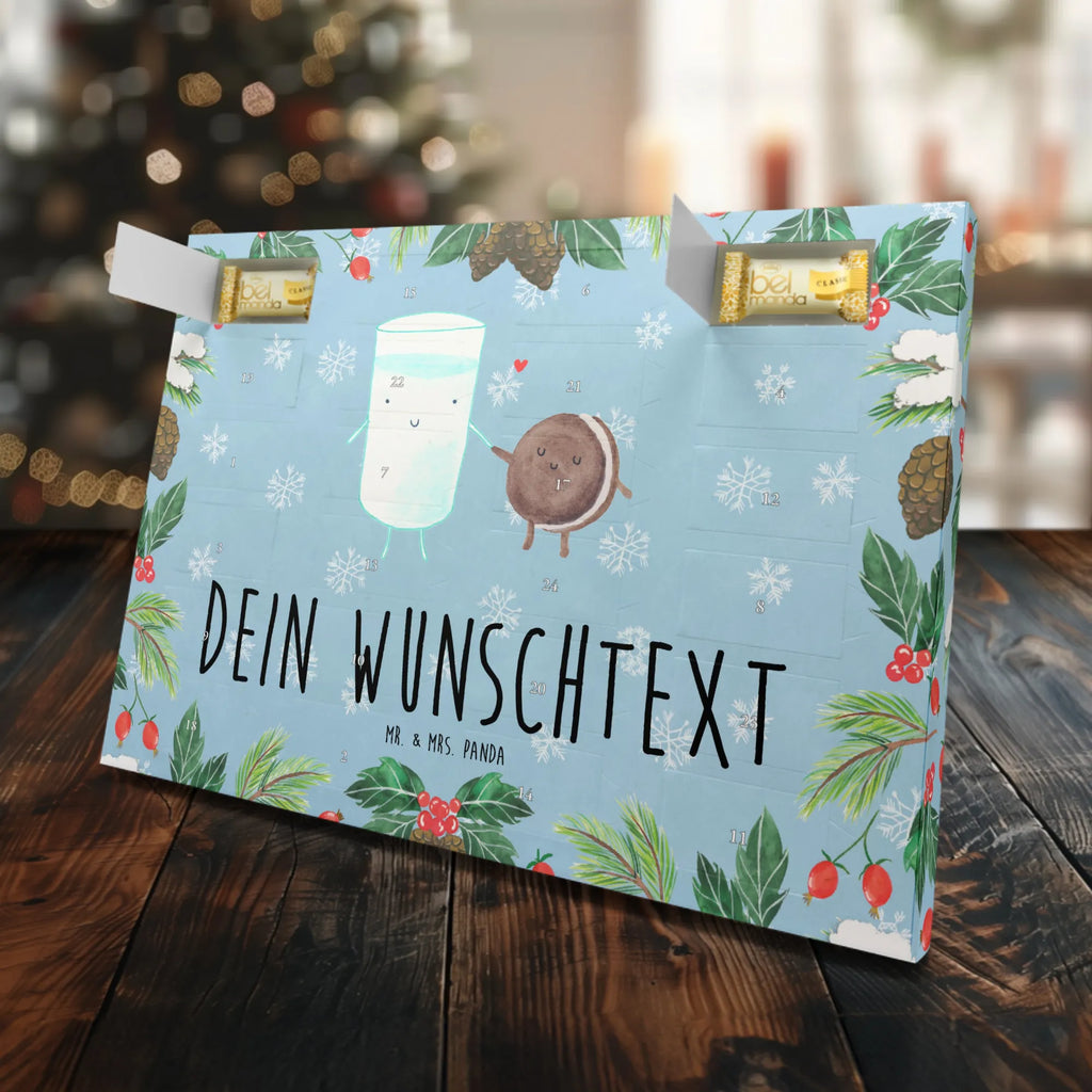 Personalisierter Marzipan Adventskalender Milch Keks Personalisierter Marzipan Adventskalender, Tiermotive, Gute Laune, lustige Sprüche, Tiere, Cookie, romantisch, perfektes Paar, Milk, Milch, Kaffee, Motiv süß, Einladung Frühstück, Kekse, Keks