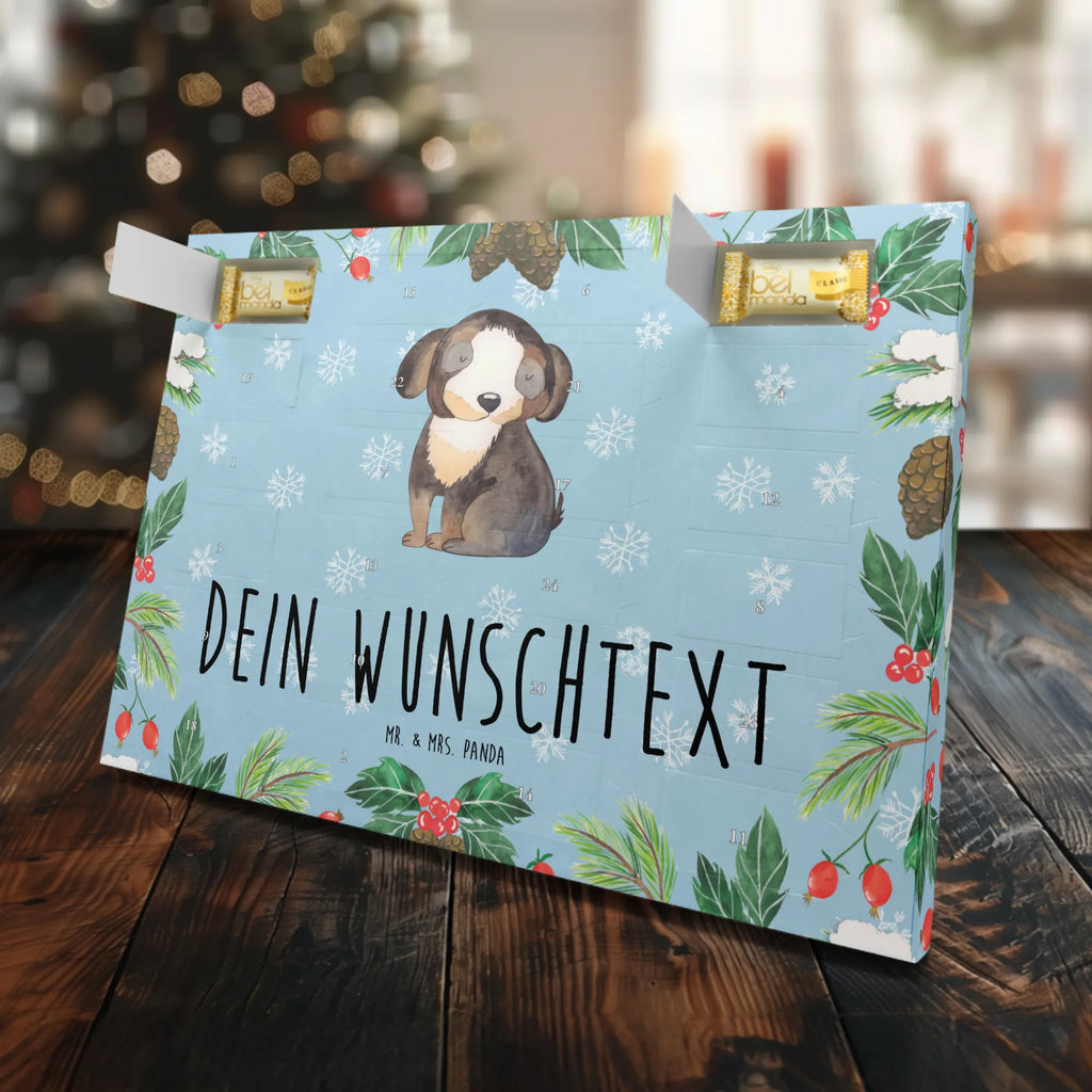 Personalisierter Marzipan Adventskalender Hund Entspannen Personalisierter Marzipan Adventskalender, Hund, Hundemotiv, Haustier, Hunderasse, Tierliebhaber, Hundebesitzer, Sprüche, Hundeglück, Liebe, schwarzer Hund, Hundeliebe