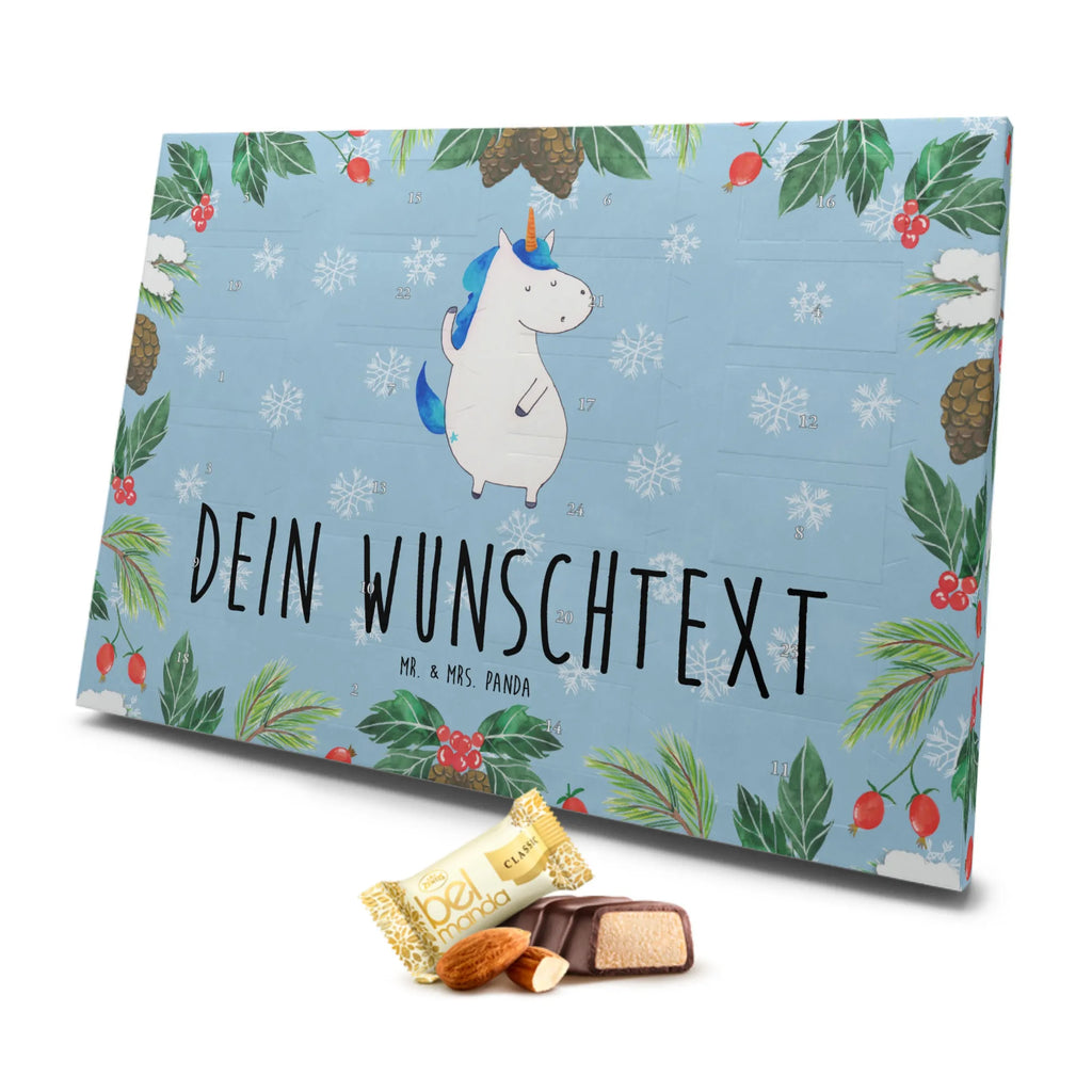 Personalisierter Marzipan Adventskalender Einhorn Mann Personalisierter Marzipan Adventskalender, Einhorn, Einhörner, Einhorn Deko, Unicorn, BFF, hübsch, beste, Familie, cool, Freundin, Party, bester Freund, Mann