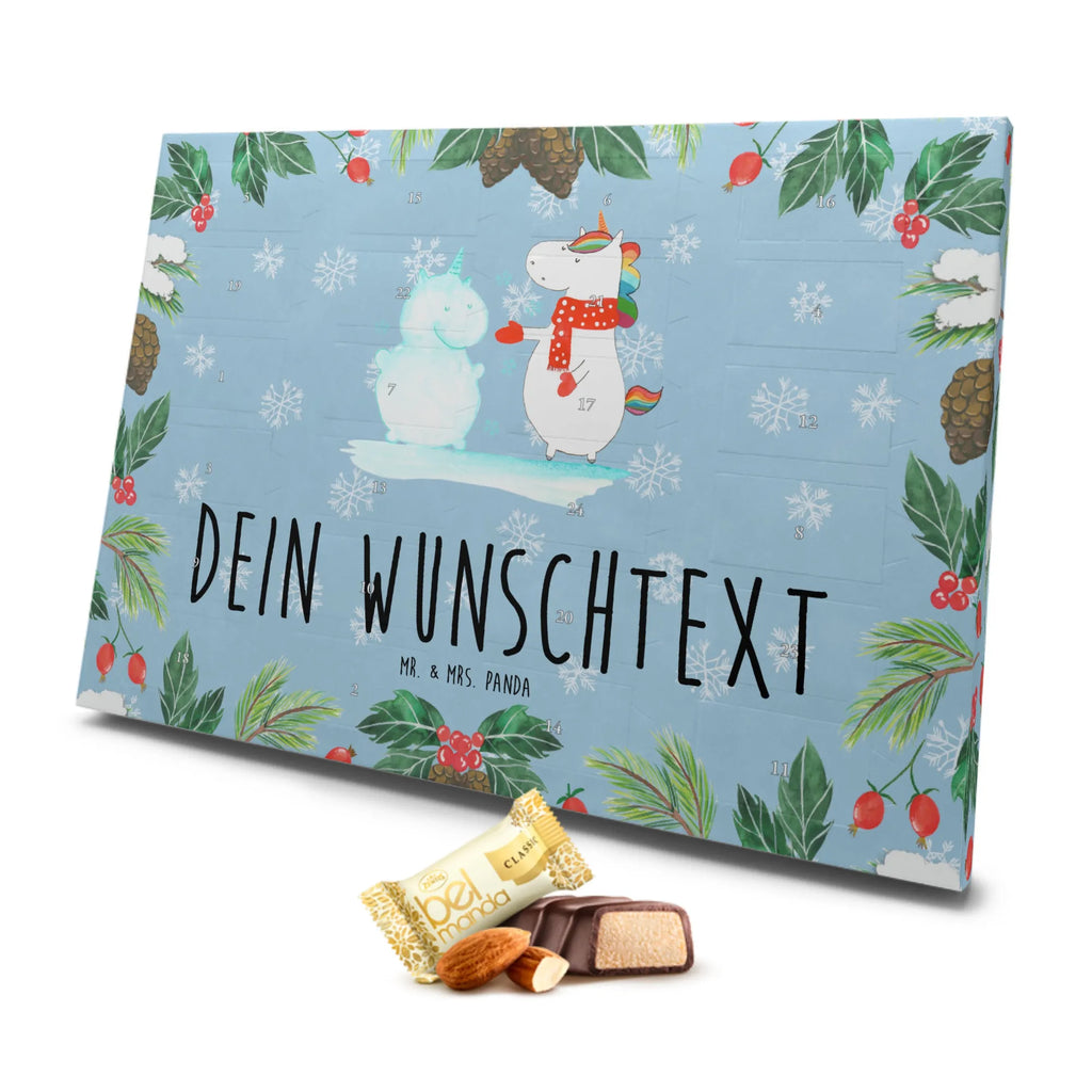 Personalisierter Marzipan Adventskalender Einhorn Schneemann Personalisierter Marzipan Adventskalender, Einhorn, Einhörner, Einhorn Deko, Unicorn, Kuchen, Schneemann, kalt, Handschuhe, Winter, Weihnachten, X-Mas, Schnee, Mütze