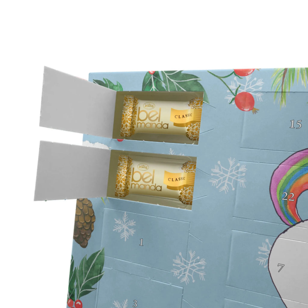 Personalisierter Marzipan Adventskalender Einhorn Stolzieren Personalisierter Marzipan Adventskalender, Einhorn, Einhörner, Einhorn Deko, Unicorn, Reiten, Reiter, Pferd, Freundin, anders, Geschenk, bunt, stolz