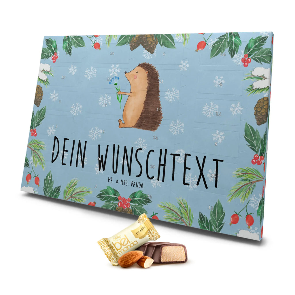 Personalisierter Marzipan Adventskalender Igel Blumen Personalisierter Marzipan Adventskalender, Tiermotive, Gute Laune, lustige Sprüche, Tiere, Igel, Genesungswünsche, krank, Gute Besserung, Krankheit, Besuch, Krankenhaus