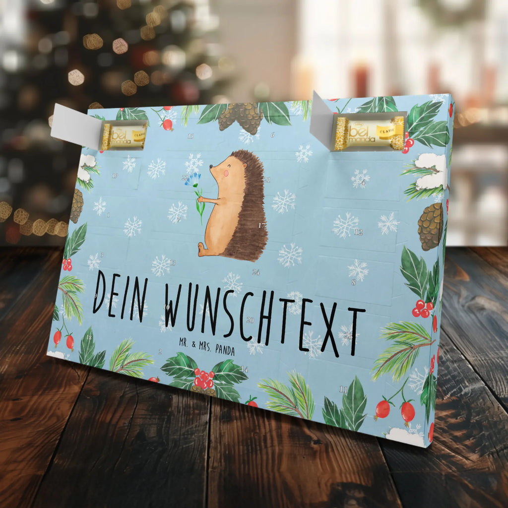 Personalisierter Marzipan Adventskalender Igel Blumen Personalisierter Marzipan Adventskalender, Tiermotive, Gute Laune, lustige Sprüche, Tiere, Igel, Genesungswünsche, krank, Gute Besserung, Krankheit, Besuch, Krankenhaus