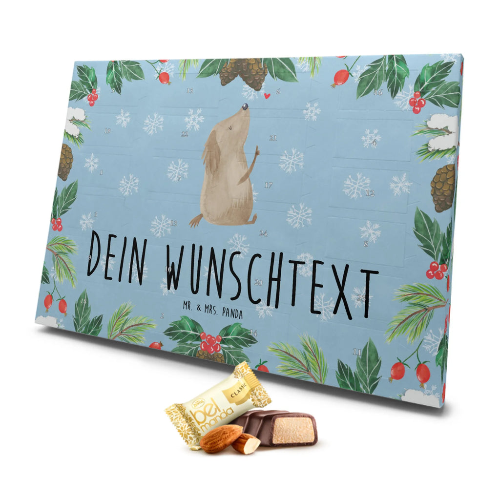Personalisierter Marzipan Adventskalender Hund Liebe Personalisierter Marzipan Adventskalender, Hund, Hundemotiv, Haustier, Hunderasse, Tierliebhaber, Hundebesitzer, Sprüche, Frauchen, Liebe, Hunde, Hundeglück, Hundeliebe