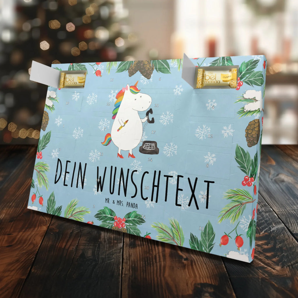 Personalisierter Marzipan Adventskalender Einhorn Sekretärin Personalisierter Marzipan Adventskalender, Einhorn, Einhörner, Einhorn Deko, Unicorn, Steuerkanzlei, Bürohilfe, Rechtsanwältin, Büro, Bürokraft, Sekretärin, Steuerbüro, Rechtsanwaltsgehilfin