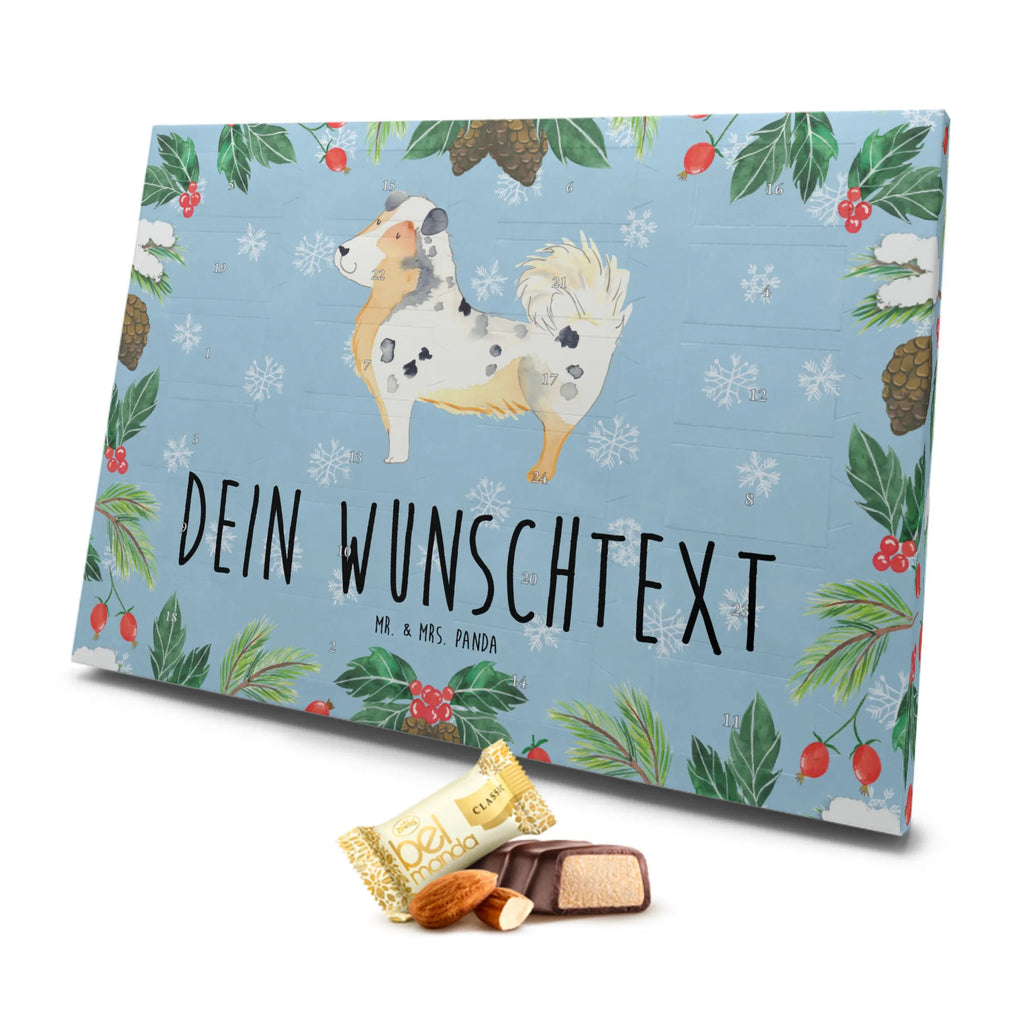 Personalisierter Marzipan Adventskalender Hund Australien Shepherd Personalisierter Marzipan Adventskalender, Hund, Hundemotiv, Haustier, Hunderasse, Tierliebhaber, Hundebesitzer, Sprüche, Spruch, Hundeliebe, Familienhund, Australien Shepherd, Shepherd