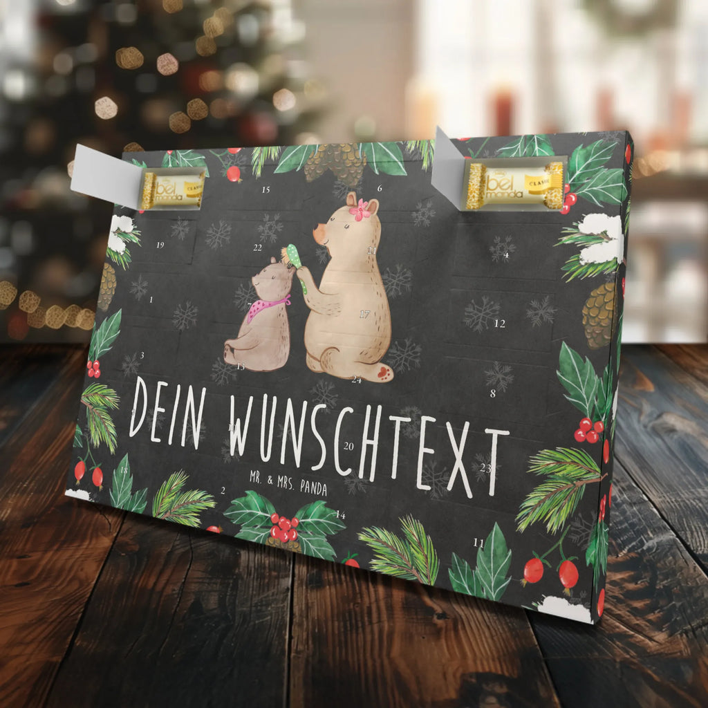 Personalisierter Marzipan Adventskalender Bär Kind Personalisierter Marzipan Adventskalender, Familie, Vatertag, Muttertag, Bruder, Schwester, Mama, Papa, Oma, Opa, Mutti, Geschenk, Mutter