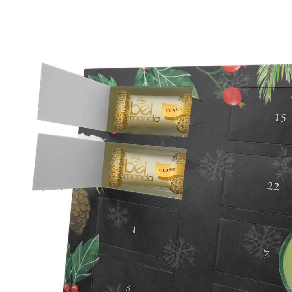 Personalisierter Marzipan Adventskalender Avocado Kern Personalisierter Marzipan Adventskalender, Avocado, Veggie, Vegan, Gesund, Kern, Spruch Leben, Pflanze, Avocadokern, Avokado