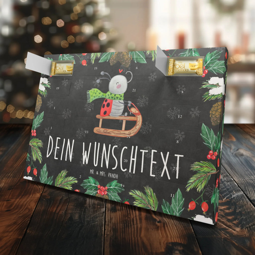 Personalisierter Marzipan Adventskalender Smörle Rodeln Personalisierter Marzipan Adventskalender, Winter, Weihnachten, Weihnachtsdeko, Nikolaus, Advent, Heiligabend, Wintermotiv, Marzipan, Smörle, Schlittenfahren