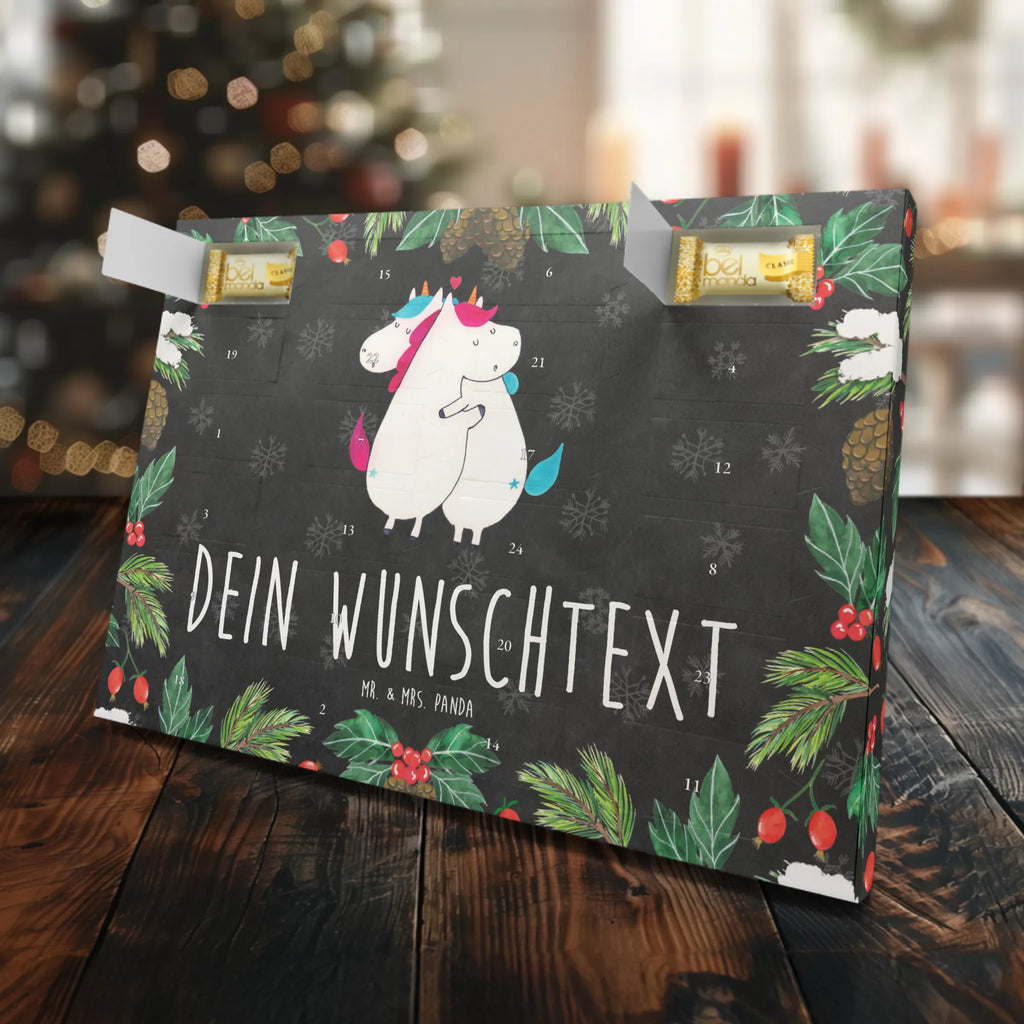 Personalisierter Marzipan Adventskalender Einhorn Mitteilung Personalisierter Marzipan Adventskalender, Einhorn, Einhörner, Einhorn Deko, Unicorn, lustig, Geschenk, Partner, Valentine, witzig, Valentinstag, Liebe, Spruch, Ehe