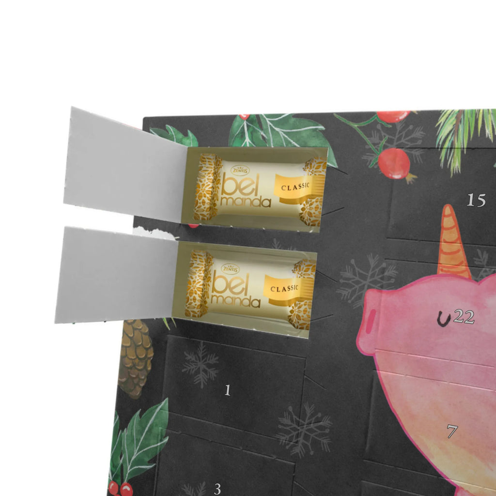 Personalisierter Marzipan Adventskalender Einhorn Schwein Personalisierter Marzipan Adventskalender, Einhorn, Einhörner, Einhorn Deko, Unicorn, english, geschenk, englisch, Bauer, Schwein, Pig, funny, witzig. lustig, Spaß, Schweinhorn, Spruch, Piggy, Party