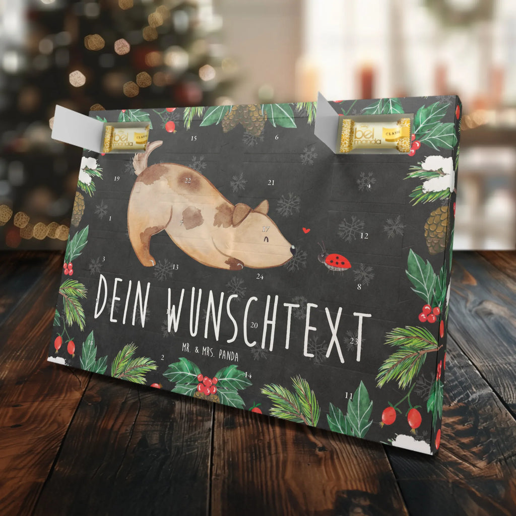 Personalisierter Marzipan Adventskalender Hund Marienkäfer Personalisierter Marzipan Adventskalender, Hund, Hundemotiv, Haustier, Hunderasse, Tierliebhaber, Hundebesitzer, Sprüche, Mischlinghund, Mischling, Hunde, Hundespruch, Marienkäfer