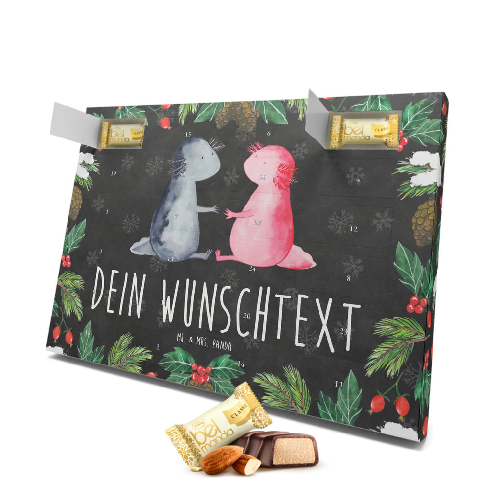 Personalisierter Marzipan Adventskalender Axolotl Liebe Personalisierter Marzipan Adventskalender, Axolotl, Molch, Valentinstag, Freund, Liebesbeweis, Jahrestag, Ehemann, Schwanzlurch, Lurche, Liebe, Axolot, Verlobter, Lurch, große Liebe