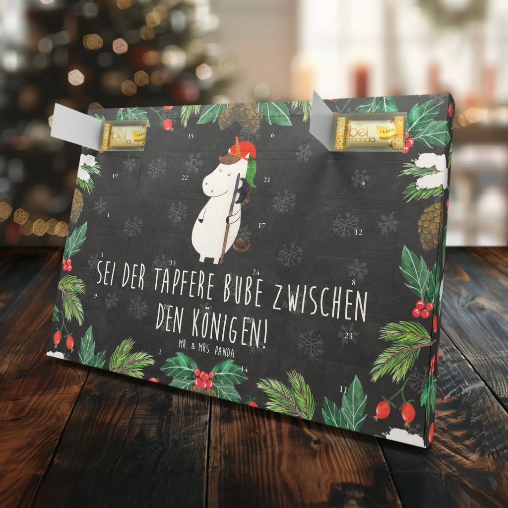 Marzipan Adventskalender Einhorn Junge Marzipan Adventskalender, Einhorn, Einhörner, Einhorn Deko, Unicorn, Bube, Mittelalter